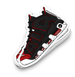 Uptempo "Red Toe" Sneaker Sticker