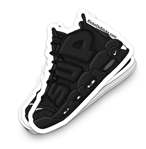Uptempo "Supreme Black" Sneaker Sticker