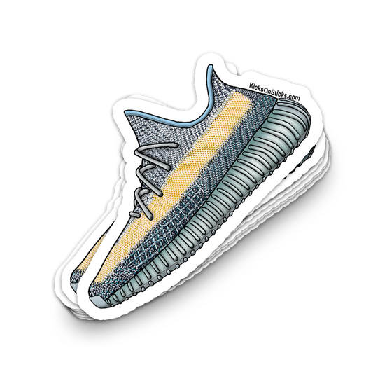 Yeezy 350 V2 "Ash Blue" Sneaker Sticker