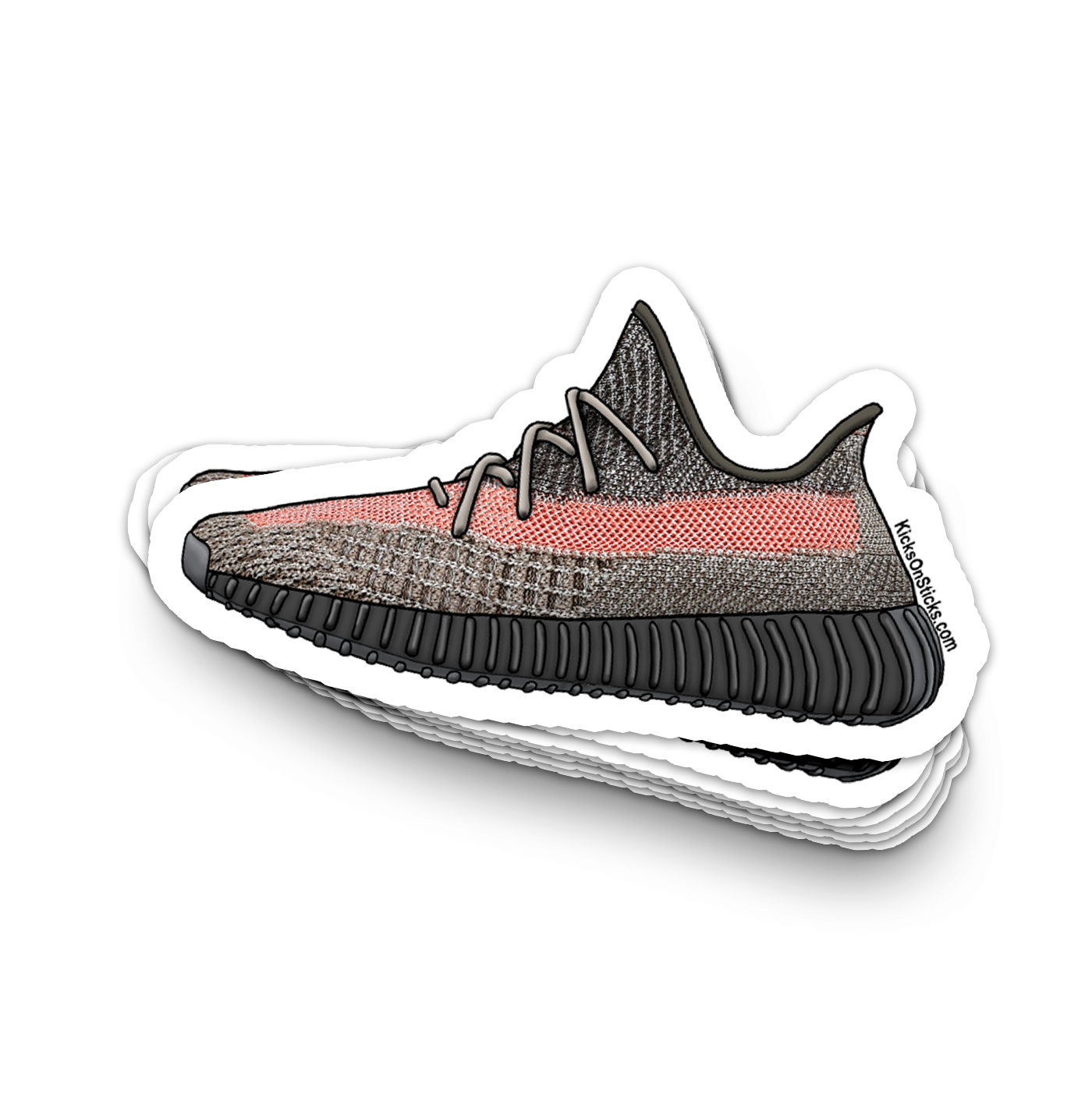 Yeezy 350 V2 "Ash Stone" Sneaker Sticker