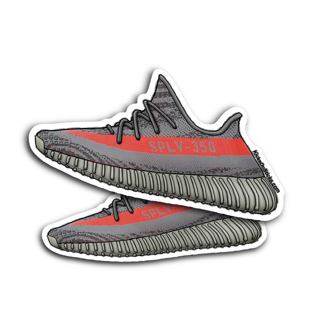 Yeezy 350 V2 "Beluga" Sneaker Sticker