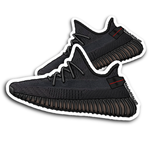 Yeezy 350 V2 "Black" Sneaker Sticker