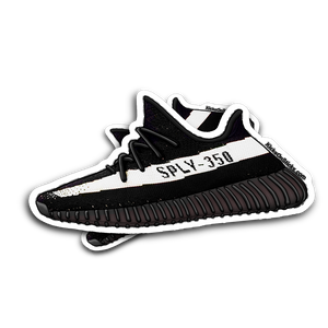 Yeezy 350 V2 "Black White" Sneaker Sticker