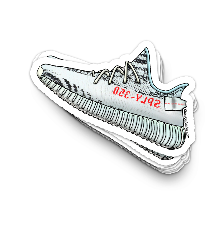 Yeezy 350 V2 "Blue Tint" Sneaker Sticker