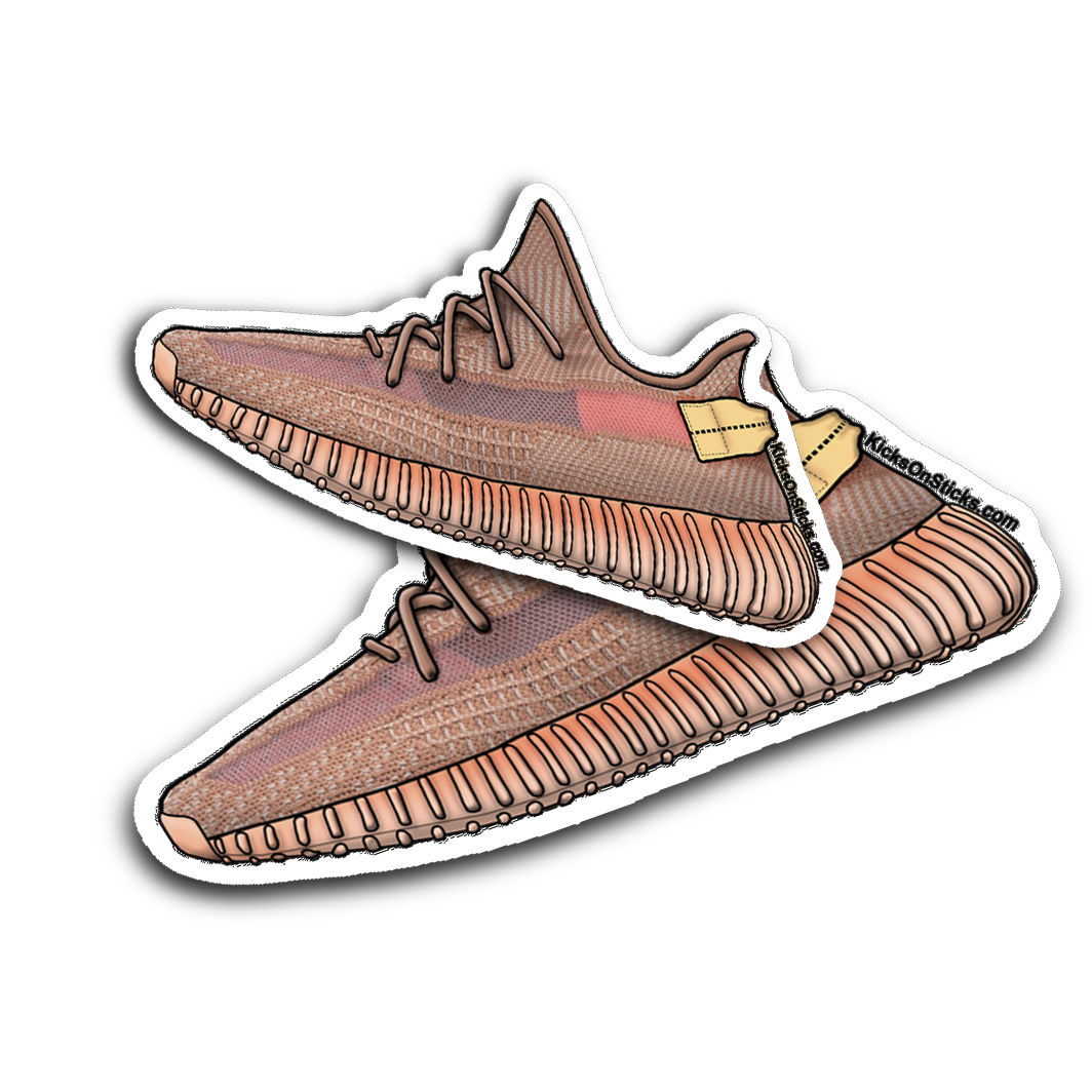 Yeezy 350 V2 "Clay" Sneaker Sticker