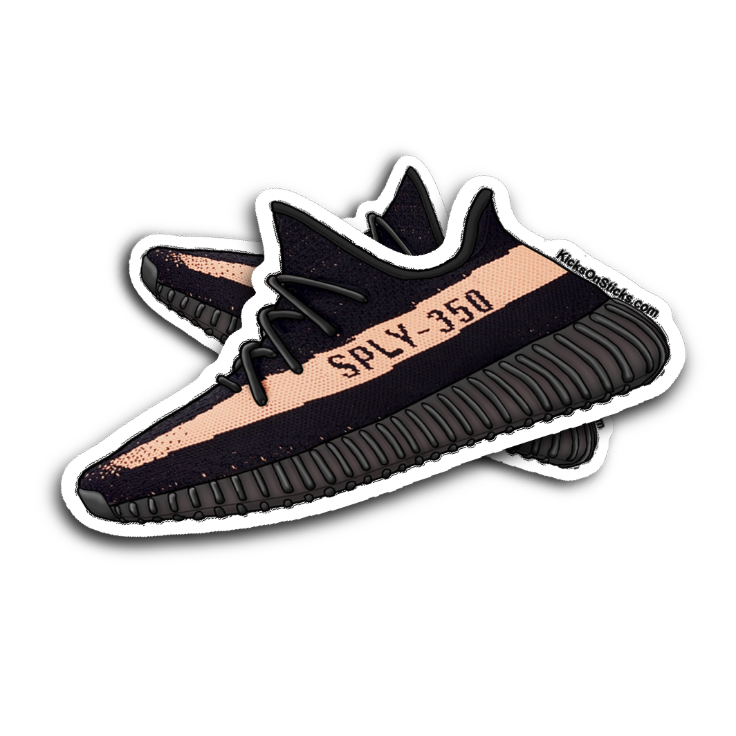Yeezy 350 V2 "Copper" Sneaker Sticker