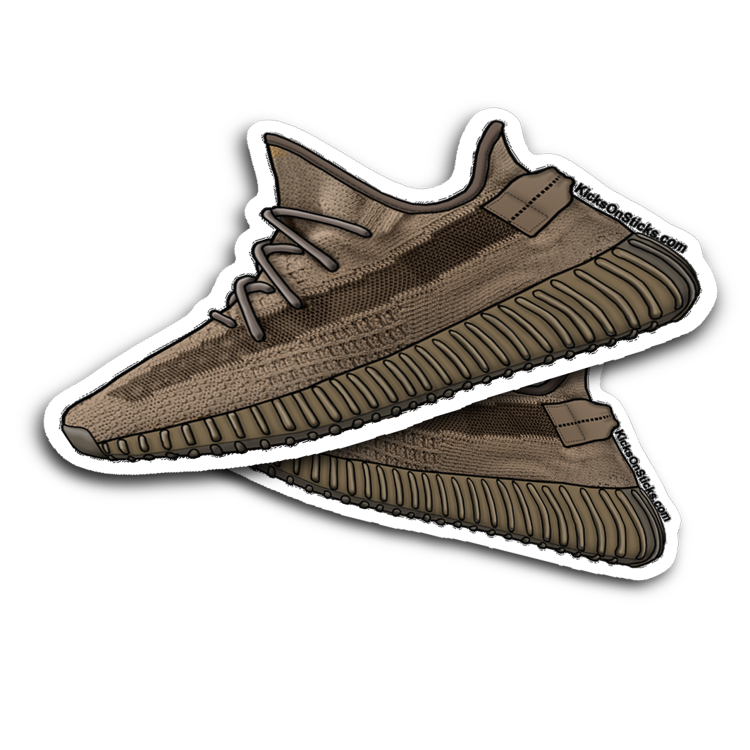 Yeezy 350 V2 "Earth" Sneaker Sticker
