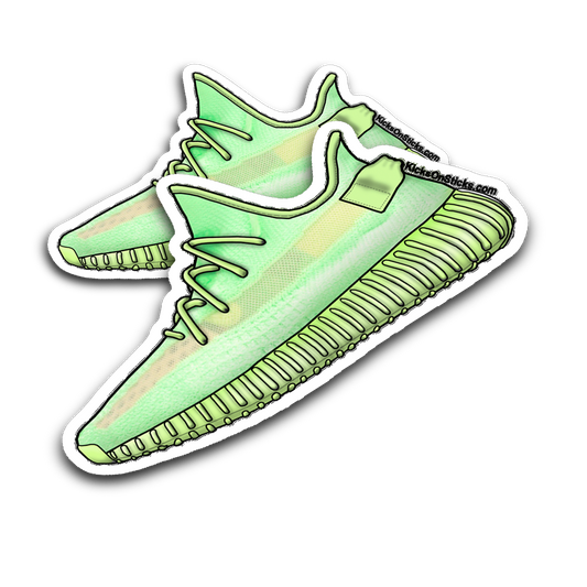 Yeezy 350 V2 "Glow" Sneaker Sticker