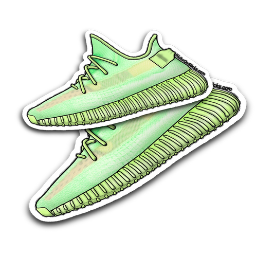 Yeezy 350 V2 "Glow" Sneaker Sticker