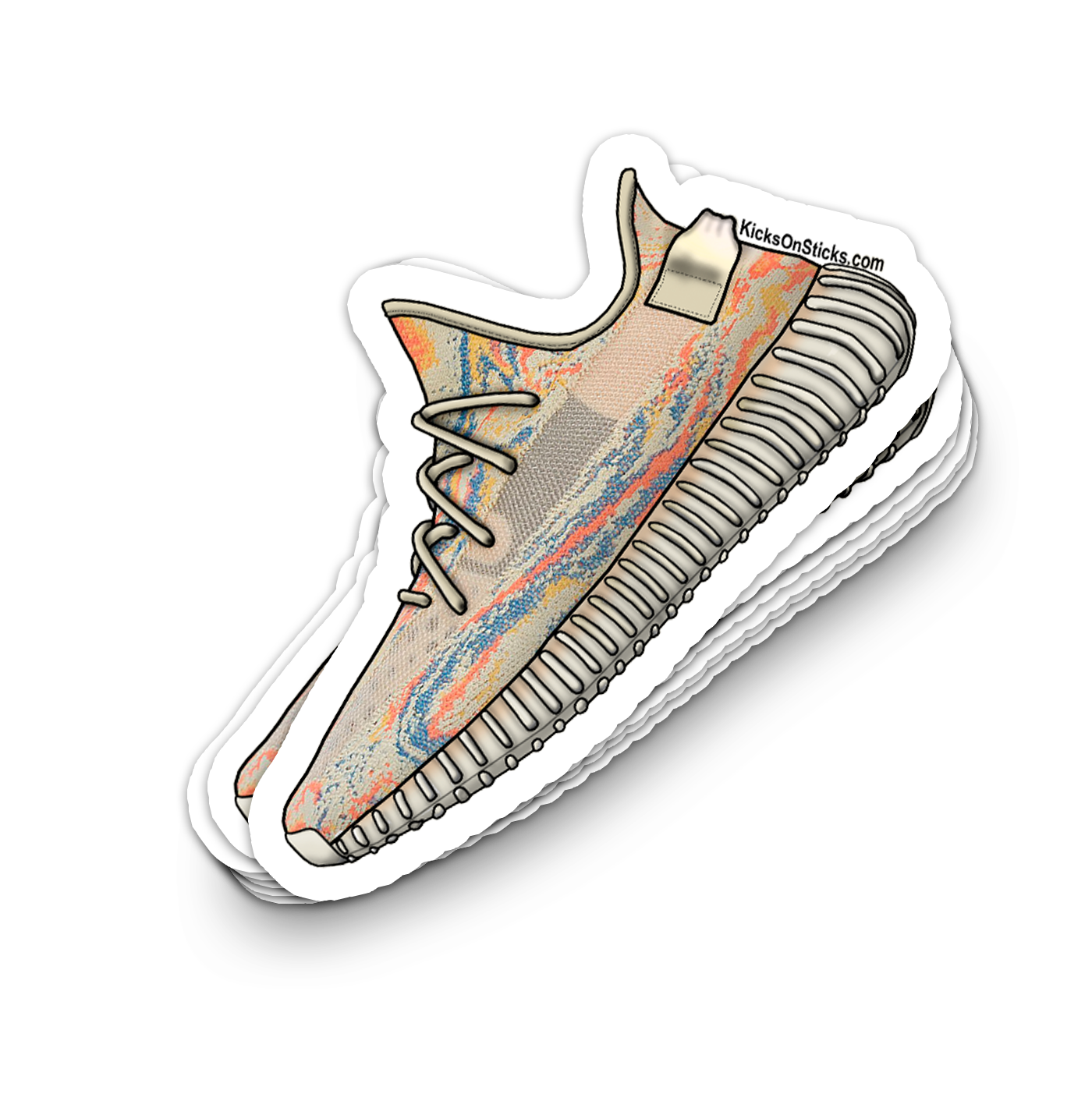Yeezy 350 V2 "MX Oat" Sneaker Sticker