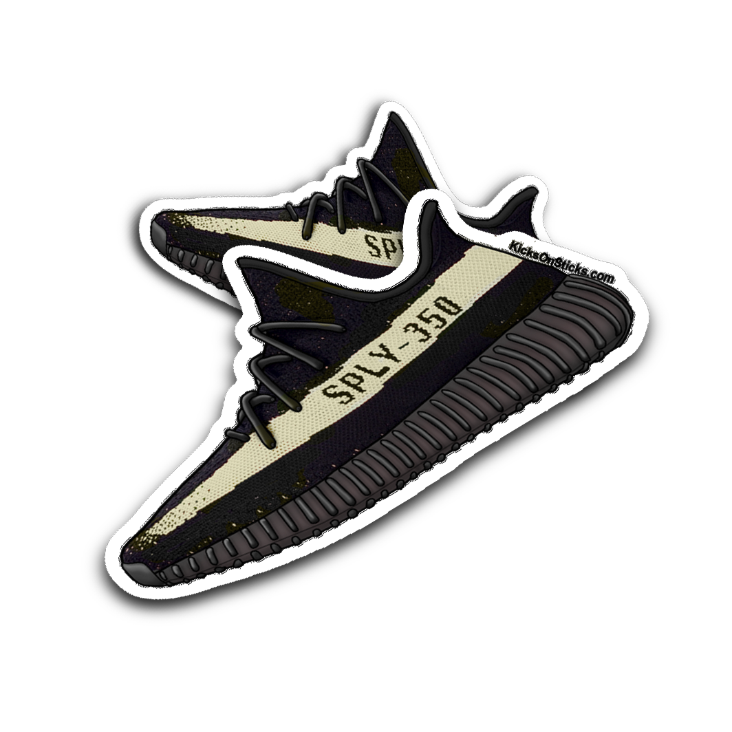 Yeezy 350 V2 "Olive" Sneaker Sticker