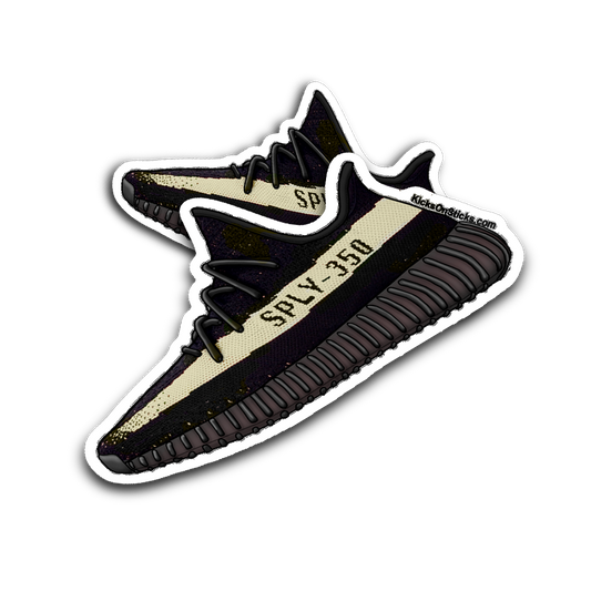 Yeezy 350 V2 "Olive" Sneaker Sticker