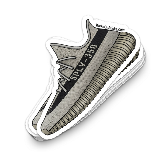 Yeezy 350 V2 "Slate" Sneaker Sticker