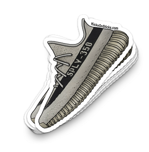 Yeezy 350 V2 "Slate" Sneaker Sticker