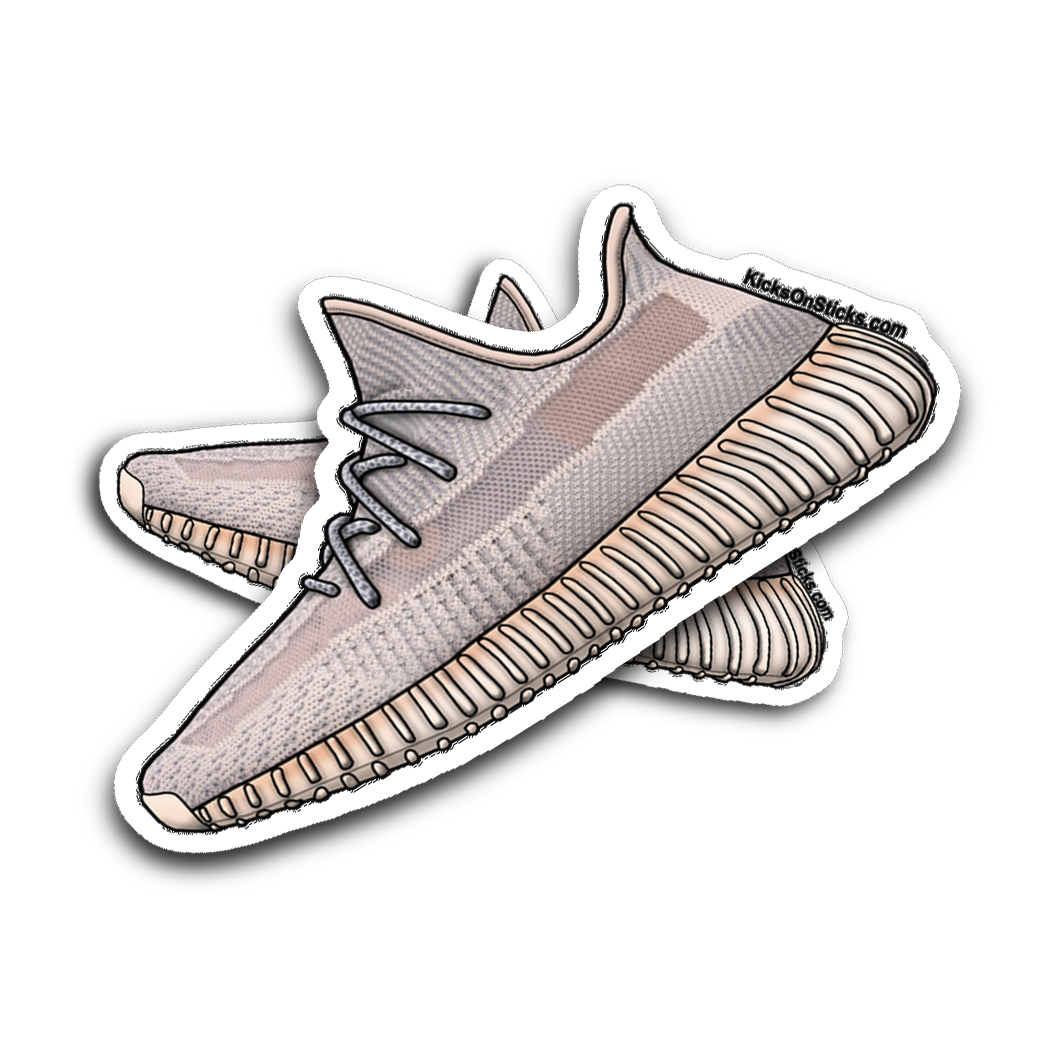 Yeezy 350 V2 "Synth" Sneaker Sticker