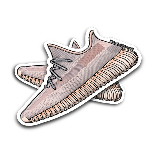 Yeezy 350 V2 "Synth" Sneaker Sticker