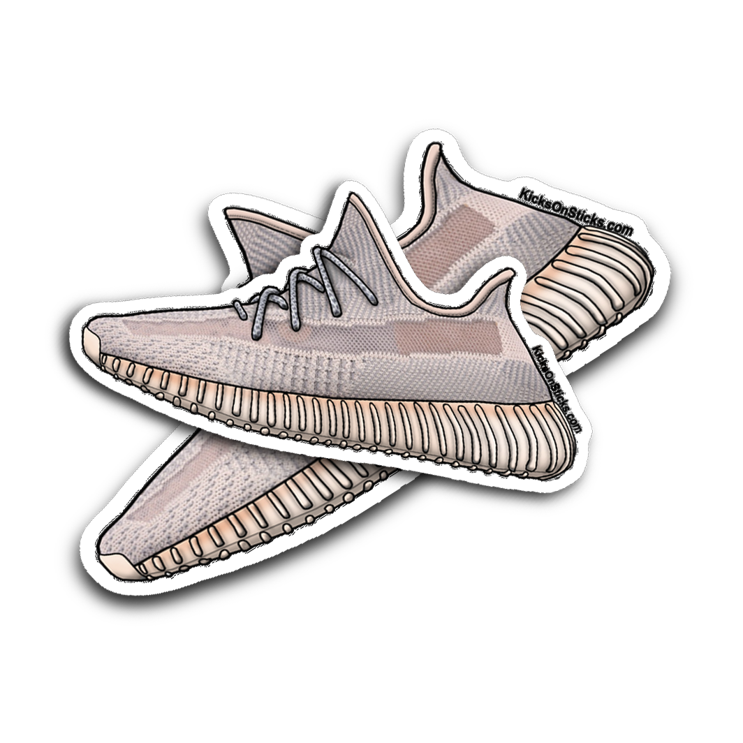 Yeezy 350 V2 "Synth" Sneaker Sticker