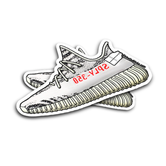 Yeezy 350 V2 "Zebra" Sneaker Sticker