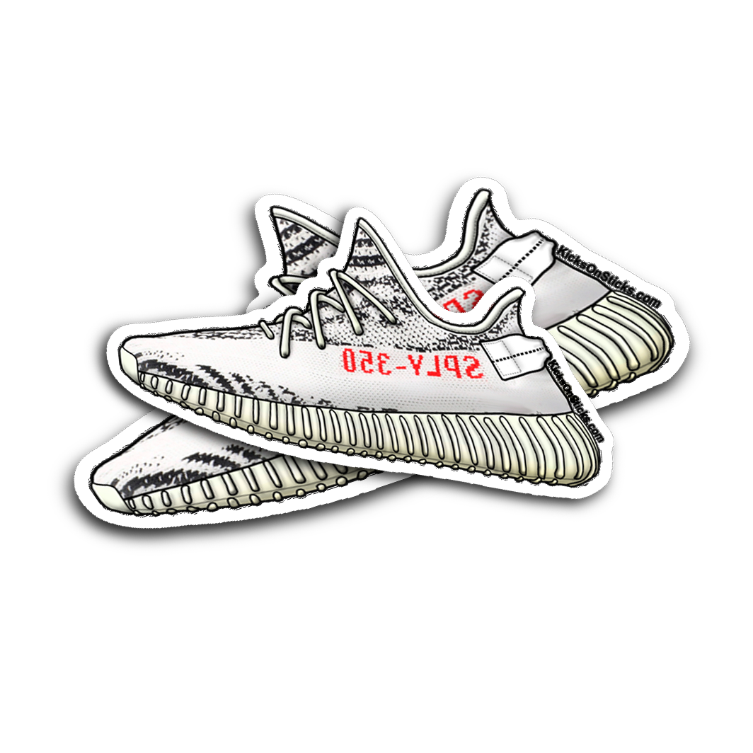 Yeezy 350 V2 "Zebra" Sneaker Sticker