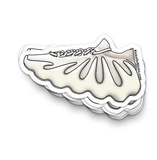 Yeezy 450 "Cloud White" Sneaker Sticker