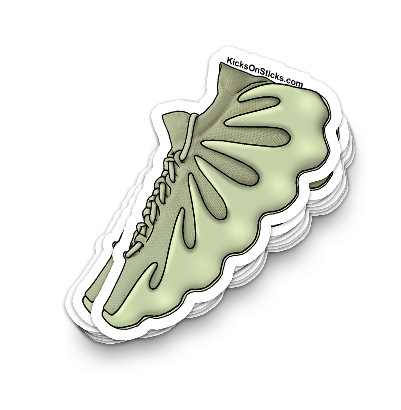 Yeezy 450 "Resin" Sneaker Sticker