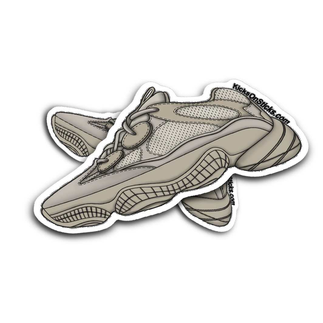 Yeezy 500 "Blush" Sneaker Sticker