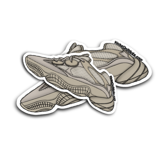 Yeezy 500 "Blush" Sneaker Sticker
