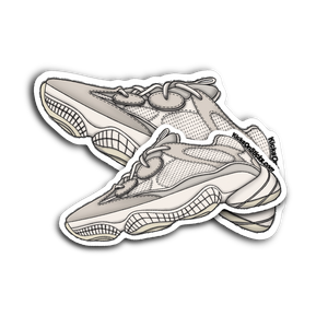 Yeezy 500 "Bone White" Sneaker Sticker