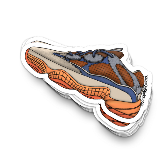 Yeezy 500 "Enflame" Sneaker Sticker