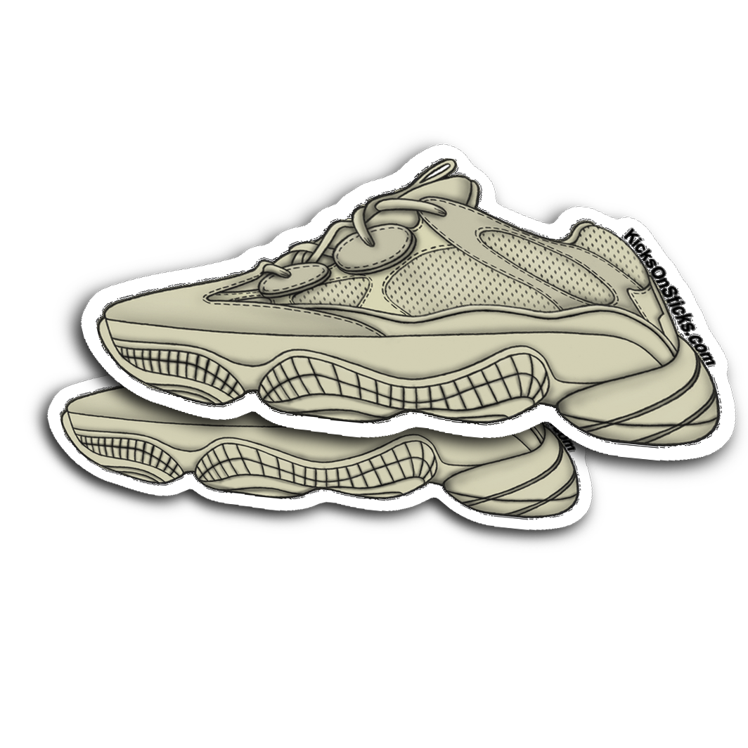 Yeezy 500 "Supermoon" Sneaker Sticker