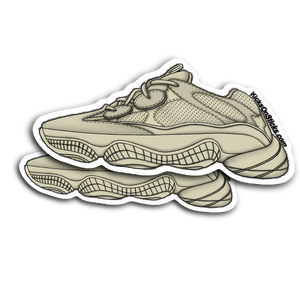 Yeezy 500 "Supermoon" Sneaker Sticker