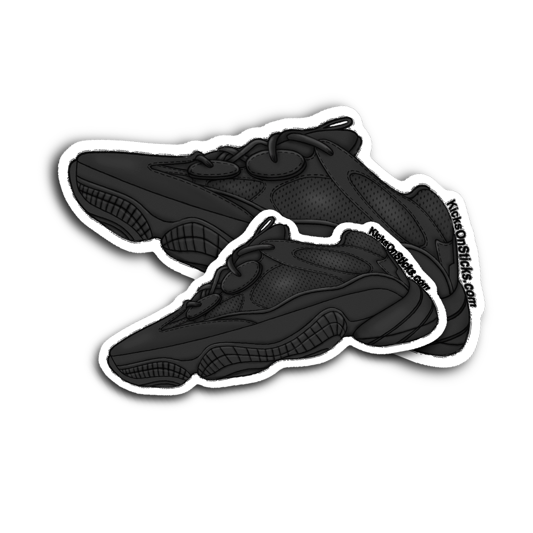 Yeezy 500 "Utility Black" Sneaker Sticker