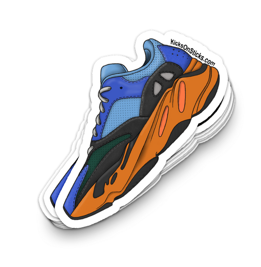 Yeezy 700 "Bright Blue" Sneaker Sticker