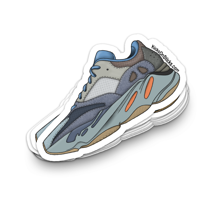 Yeezy 700 "Carbon Blue" Sneaker Sticker