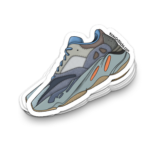 Yeezy 700 "Carbon Blue" Sneaker Sticker