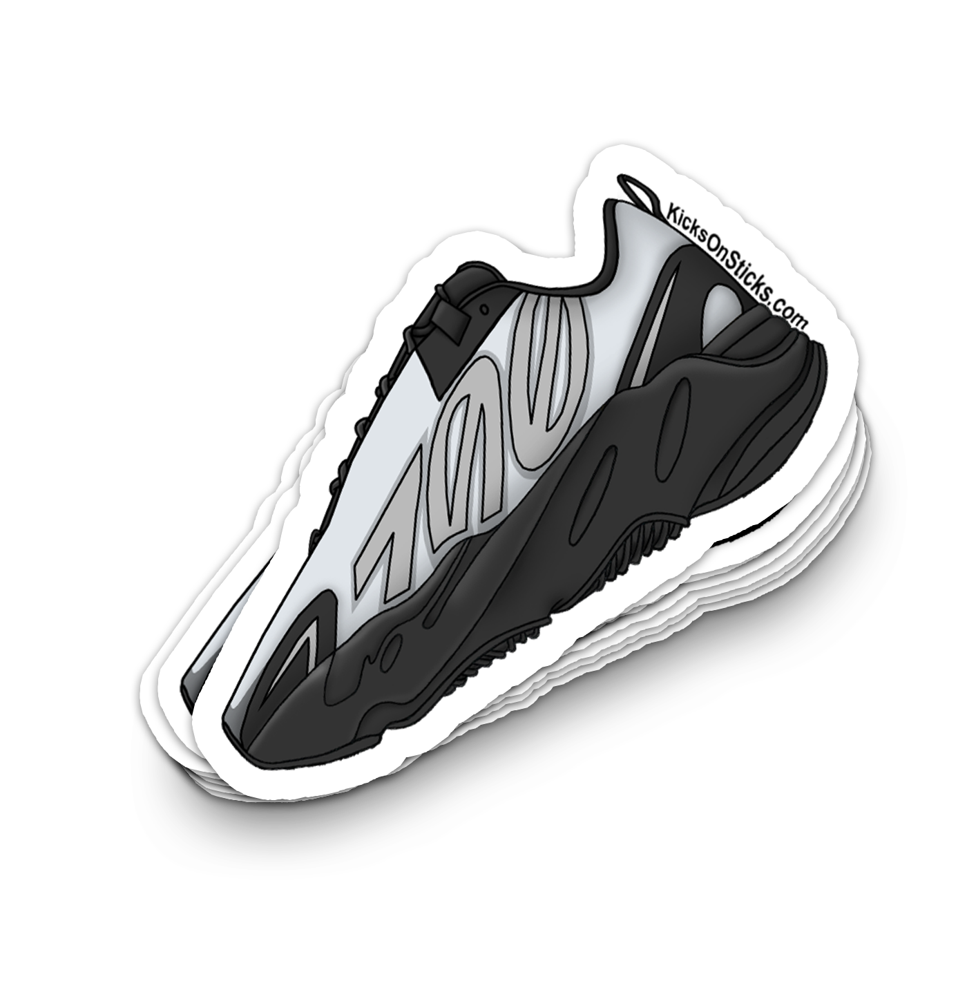 Yeezy 700 MNVN "Blue Tint" Sneaker Sticker