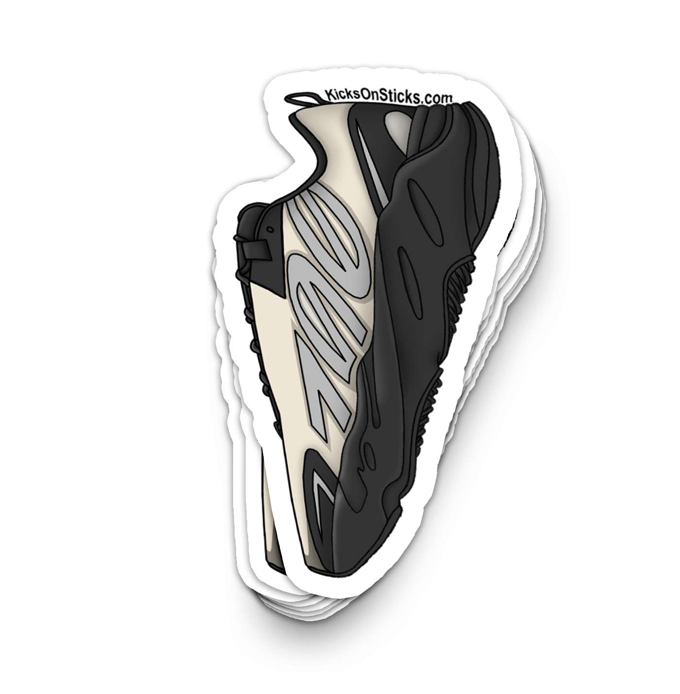 Yeezy 700 MNVN "Bone" Sneaker Sticker