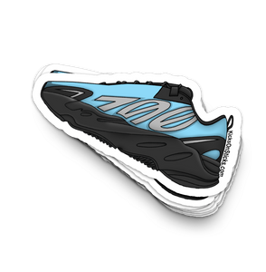 Yeezy 700 MNVN "Bright Cyan" Sneaker Sticker
