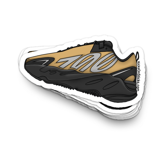 Yeezy 700 MNVN "Honey Flux" Sneaker Sticker