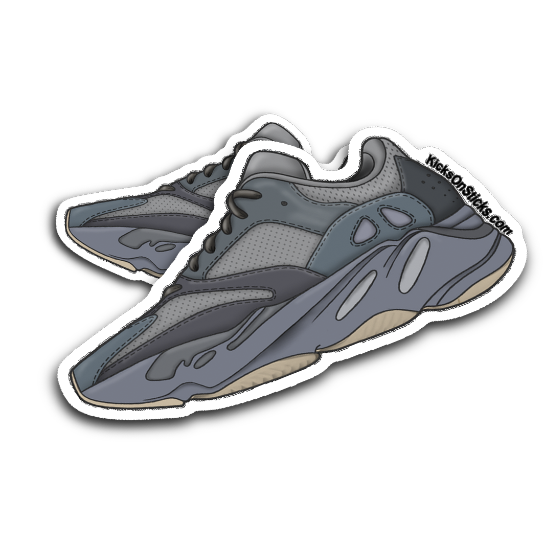 Yeezy 700 "Teal Blue" Sneaker Sticker