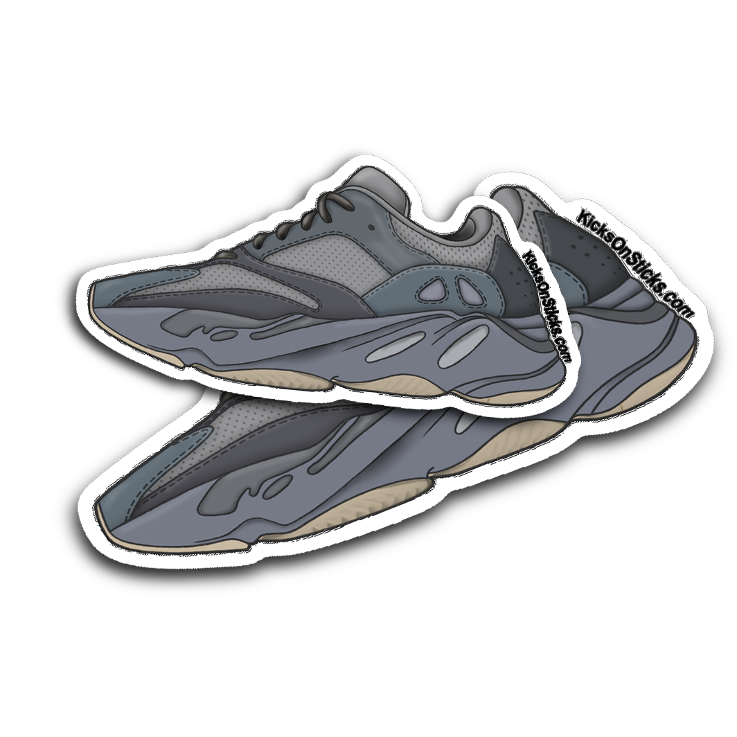 Yeezy 700 "Teal Blue" Sneaker Sticker