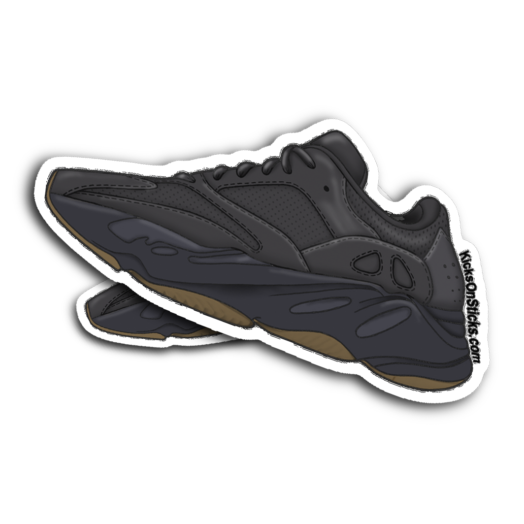 Yeezy 700 "Utility Black" Sneaker Sticker