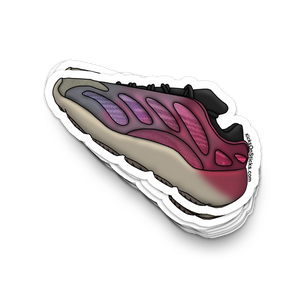 Yeezy 700 V3 "Fade Carbon" Sneaker Sticker