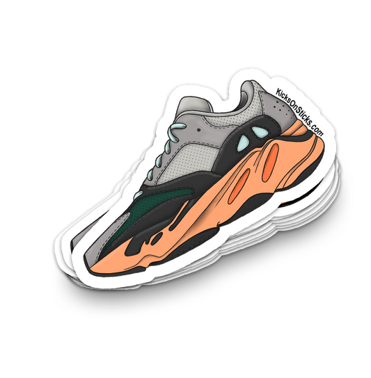 Yeezy 700 "Wash Orange" Sneaker Sticker