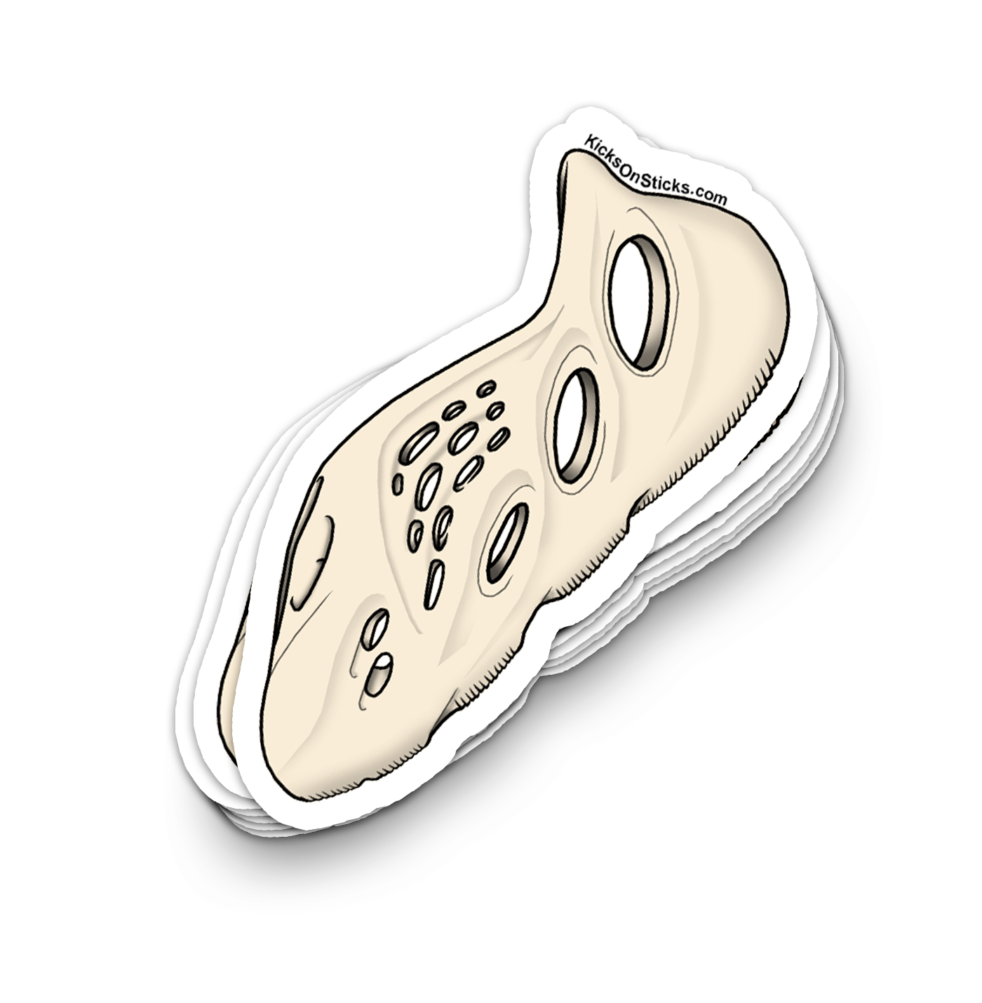 Yeezy Foam RNNR "Ararat" Sneaker Sticker