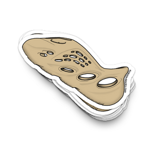 Yeezy Foam RNNR "Desert Sand" Sneaker Sticker
