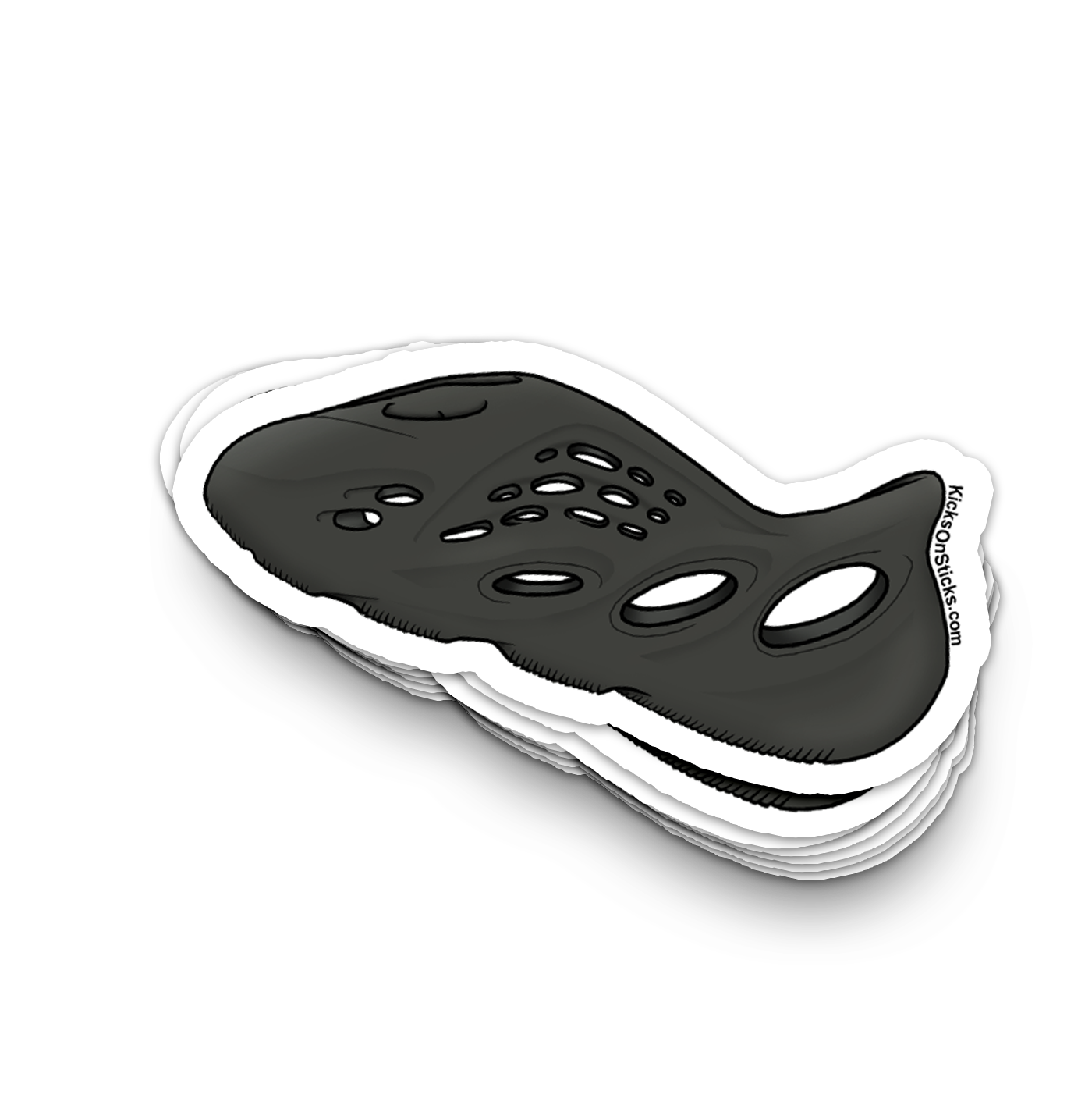 Yeezy Foam RNNR "Mineral Blue" Sneaker Sticker