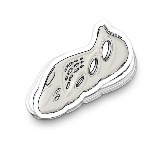 Yeezy Foam RNNR "Sand" Sneaker Sticker