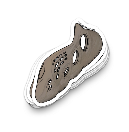 Yeezy Foam RNNR "Stone Sage" Sneaker Sticker