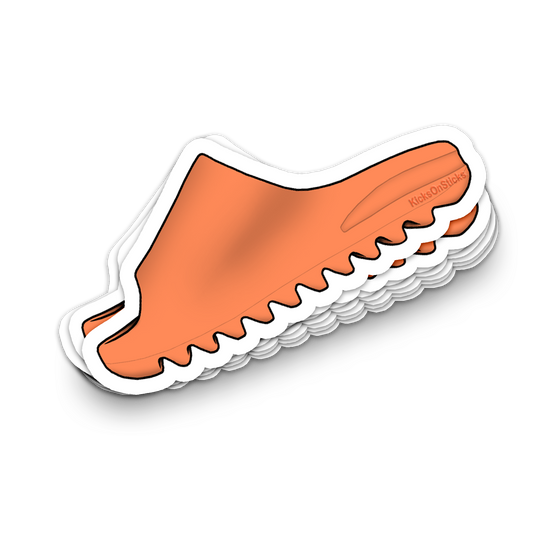 Yeezy Slide "Enflame Orange" Sneaker Sticker